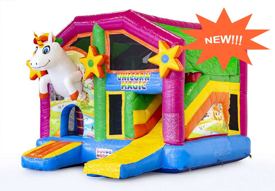 wapijump - Parcours Licorne avec toit
